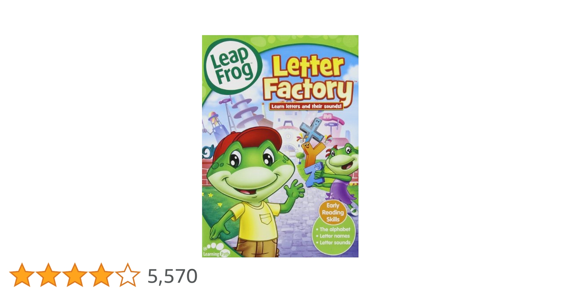Amazon.co.jp: Leap Frog: Letter Factory [DVD] [Import] : DVD
